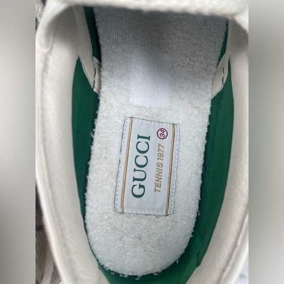 Gucci Tennis 1977 Slip on Sneakers Woman’s/Kids size 4- New. - Picture 10 of 15